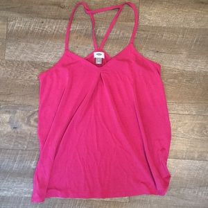 Flowy lattice-back tank